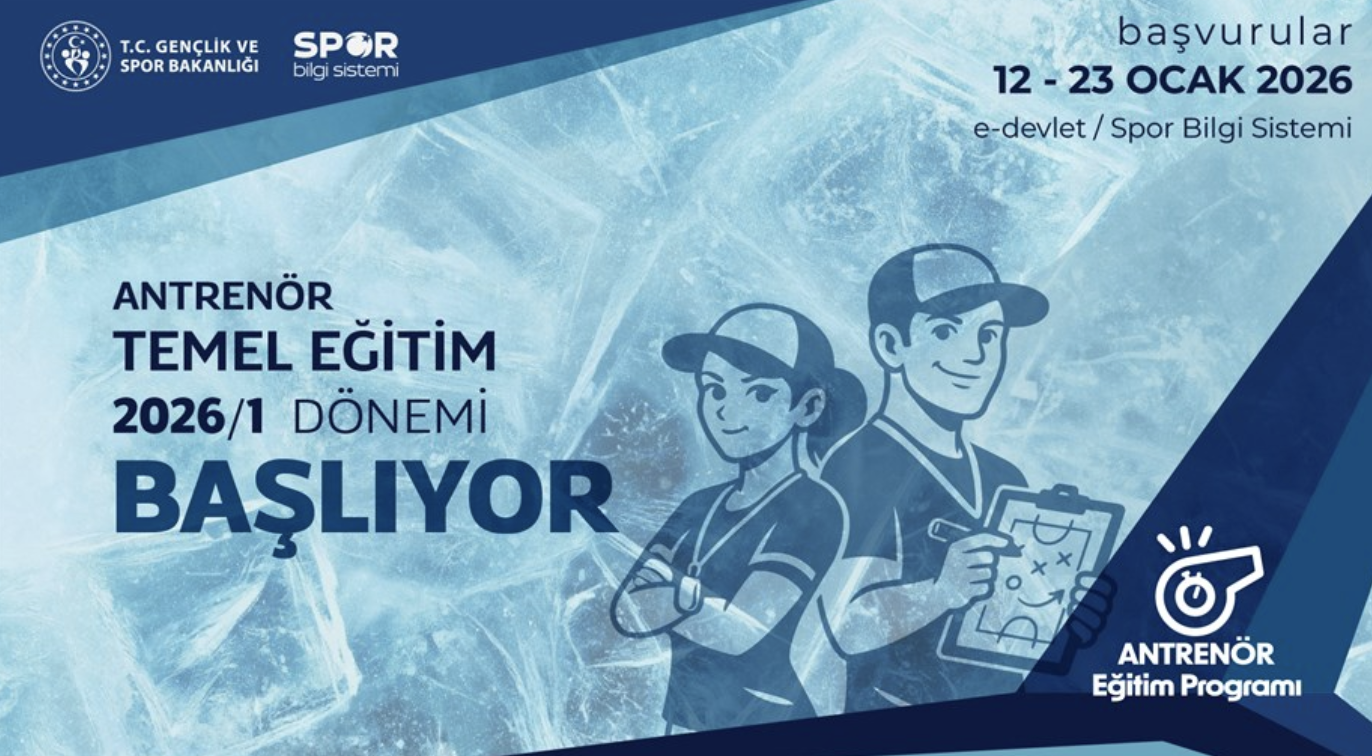 🎾Hatırlatma: Antrenör Temel Eğitim Sınavı (2026/1 Dönemi)