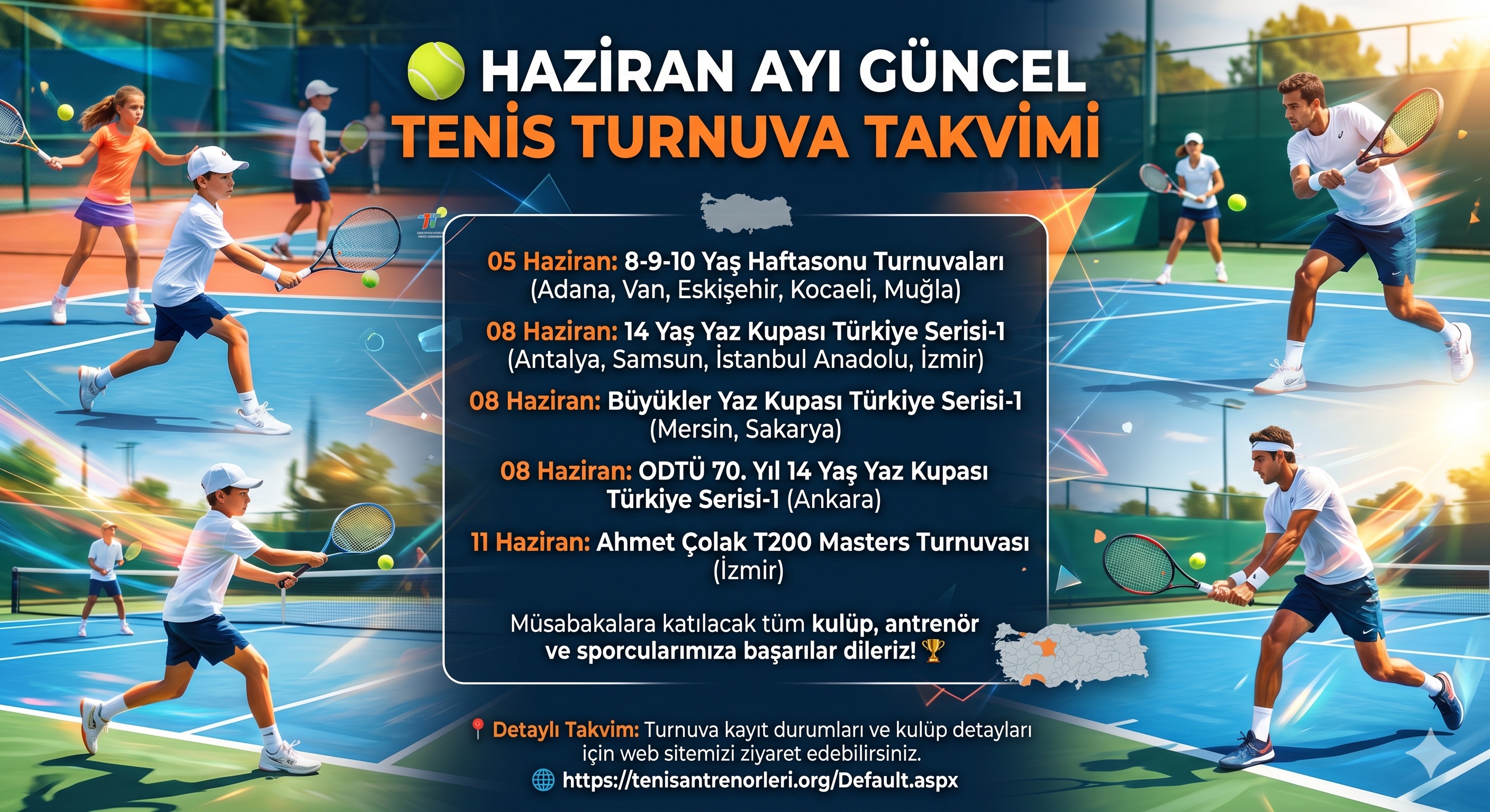 Kortlarda Yaz Sezonu Başlıyor: Yaz Kupası Türkiye Serileri ve Altyapı Heyecanı