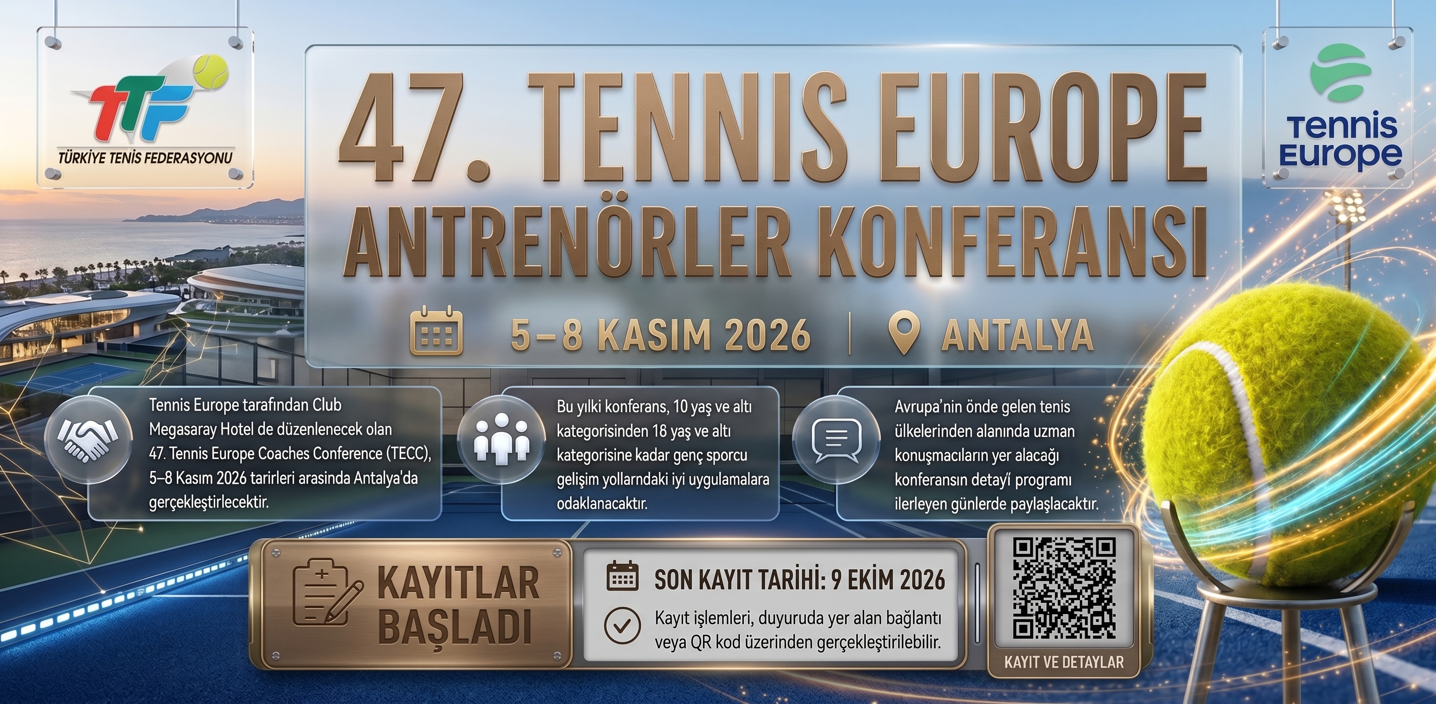 Avrupa Tenisinin Zirvesi Türkiye